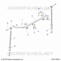 SUSPENSION, BARRA DI STABILIZZAZIONE
