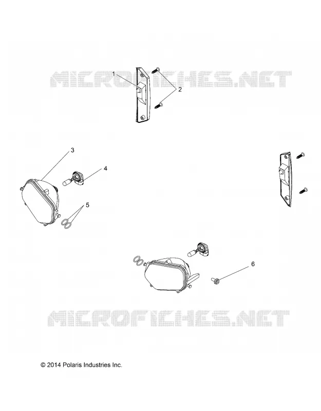 ELETTRICO, HEADLIGHTS, TAILLIGHTS AND BULBS