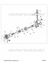 TRASMISSIONE, FRONT GEARCASE