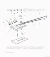 ENGINE, THROTTLE BODY AND VALVOLA COPERTURA