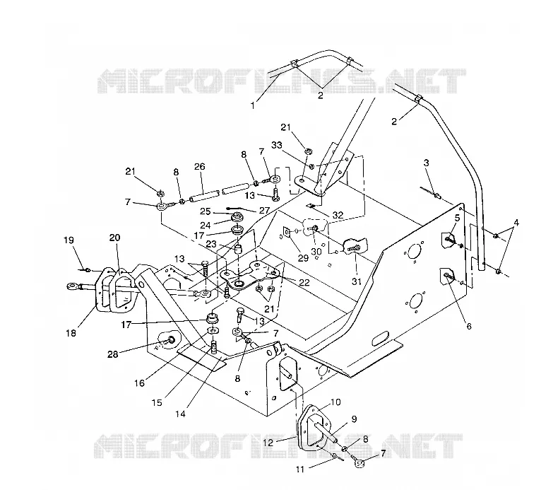 INSIEME DELLO STERZO 440 XCR / 0931760 (4923022302016A)