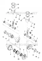 PISTONE AND ALBERO MOTORE TRAIL (4912701270036A)