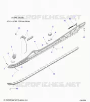 SUSPENSION, RAIL BEAM ASM, LH/RH