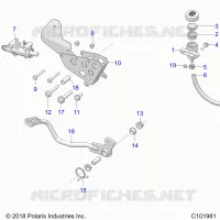 BRAKES, BRAKE PEDAL AND CILINDRO PRINCIPALE