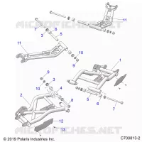 SOSPENSIONE POSTERIORE CONTROL ARMS