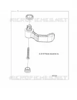 CONTROLS, ACCELERATORE DI MONTAGGIO, THROTTLE LEVER KIT