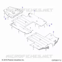 CHASSIS, SCIARED PLATES