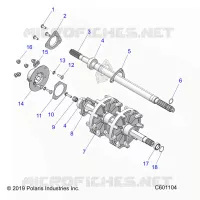 DRIVE TRAIN, JACKSHAFT AND ALBERO DI TRASMISSIONE