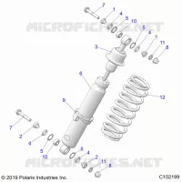 SUSPENSION, SHOCK ANTERIORE