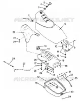 FRONT VANO SL 700 B964066 and  Intl. SL 700 I964066 (4935633563A008)