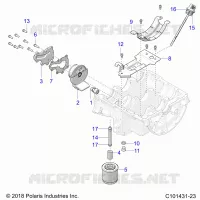 MOTORE, OIL SYSTEM