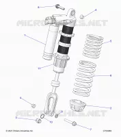 SUSPENSION, SHOCK ANTERIORE MOUNTING, STANDARD/PREMIUM
