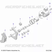 BRAKES, PINZA POSTERIORE