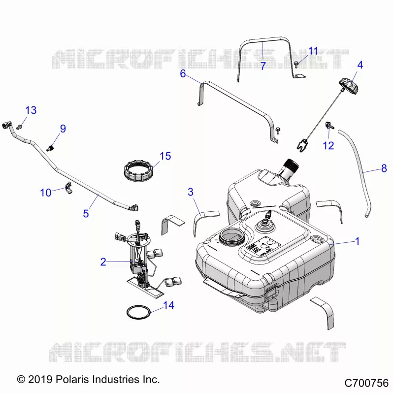 SISTEMA DI ALIMENTAZIONE CARBURANTE, FUEL TANK