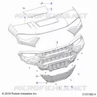 CAPPUCCIO AND FRONT FASCIA