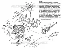 MONTAGGIO DEL MOTORE XPLORER 400L W97CC38C (4939753975A010)