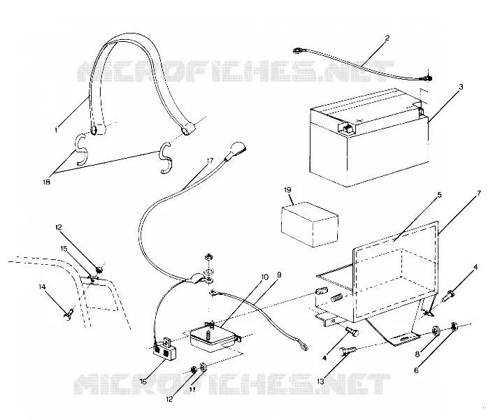 ELECTRIC START COMPONENTS 500 Classic (4916791679020A)