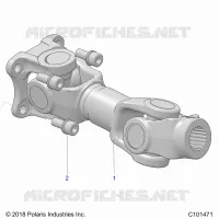 DRIVE TRAIN, PROP POSTERIORE ALBERO