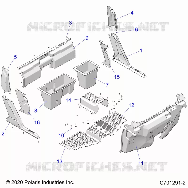 CARROZZERIA INFERIORE ANTERIORE AND ROCKERS