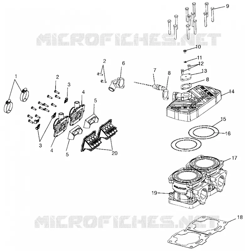CILINDRO 700 XC 0971766 (4941814181C007)