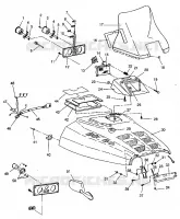 CAPPA DI MONTAGGIO RXL 0940768 and RXL TOURING 0940869 (4925062506007A)