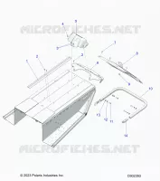 PARAURTI, REAR, SNOWFLAP AND TAILLIGHT COVER