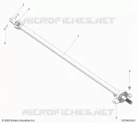TRASMISSIONE, REAR PROP SHAFT