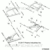 SOSPENSIONE POSTERIORE CONTROL ARMS