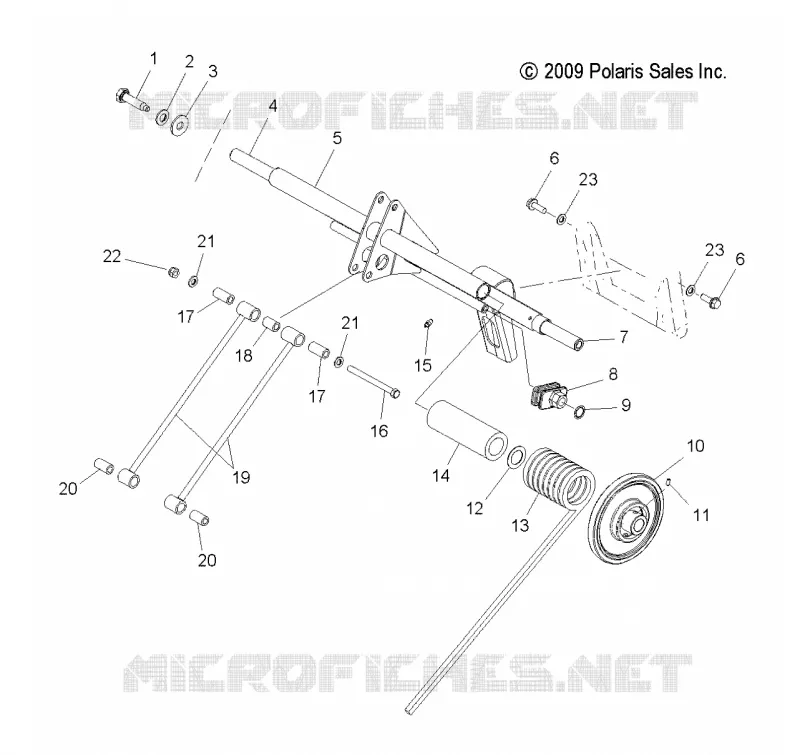 SUSPENSION, POSTERIORE COPPIA ARM