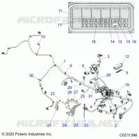 ELETTRICO, MAIN WIRE HARNESS