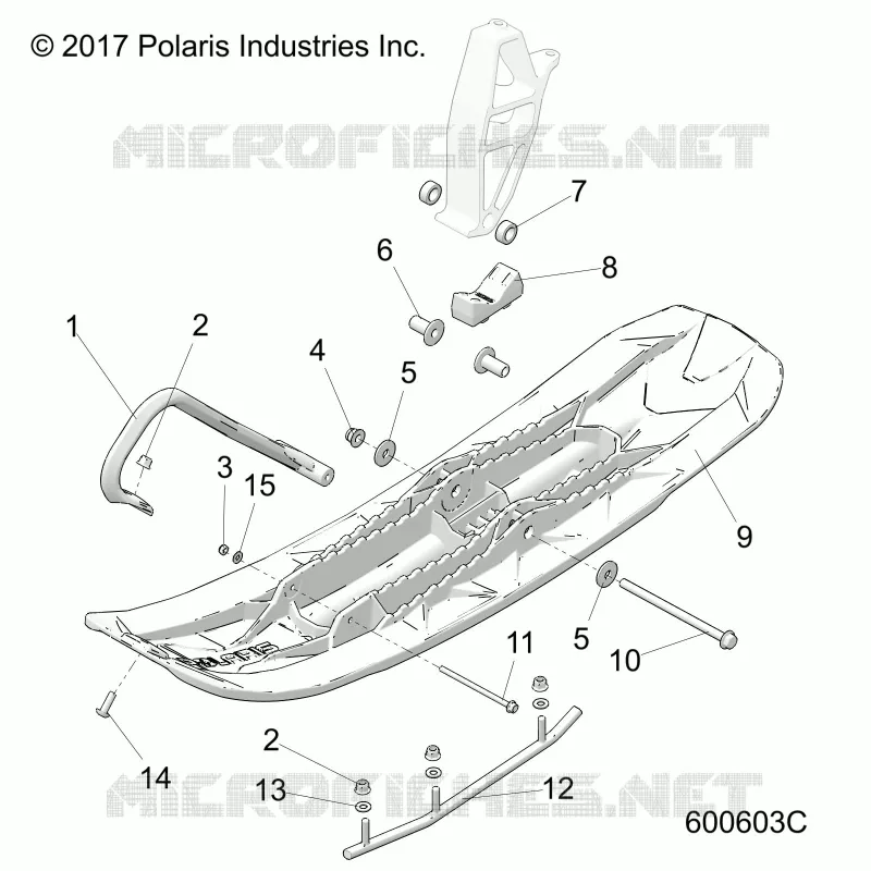 STEERING, SCIARE ASM. PRO FLOAT
