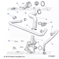 MOTORE, WATERPUMP AND BYPASS