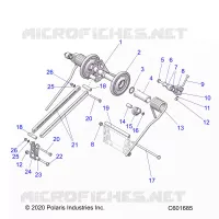 SUSPENSION, POSTERIORE COPPIA ARM