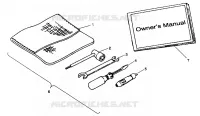 MONTAGGIO KIT DI STRUMENTI TRAIL BLAZER W937221 (4924082408035A)