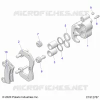 BRAKES, PINZA POSTERIORE