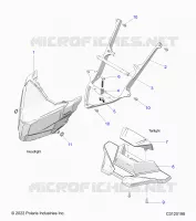 ELETTRICO, HEADLIGHT AND TAILLIGHT