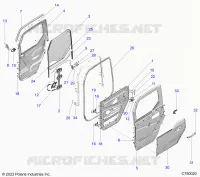PORTE ASSEMBLY, FRONT