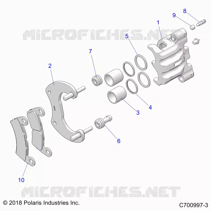 BRAKES, PINZA POSTERIORE