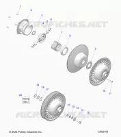 TRASMISSIONE, CLUTCH, SECONDARY