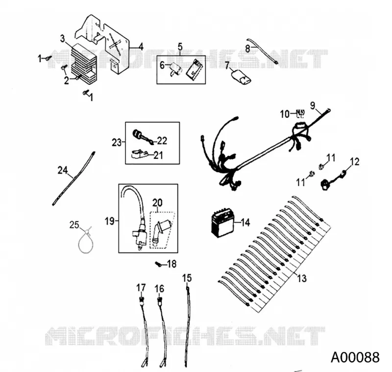 ELETTRICO PARTS