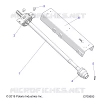 DRIVE TRAIN, FRONT PROP ALBERO