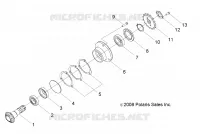 TRASMISSIONE, GEAR SHAFT OUTPUT