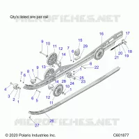 SUSPENSION, RAIL BEAM LH/RH