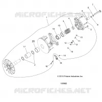 TRASMISSIONE, PRIMARY CLUTCH