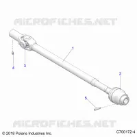 TRASMISSIONE, FRONT PROP SHAFT