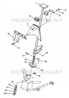 INSIEME DELLO STERZO POST 6X6 350L S938739 (4924362436019A)