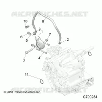 DRIVE TRAIN, MAIN SCATOLA INGRANAGGI MONTAGGIO