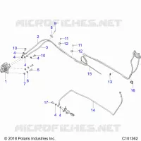 BRAKES, LINEE FRENO POSTERIORE