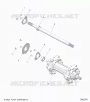 DRIVE TRAIN, JACKSHAFT AND ALBERO DI TRASMISSIONE