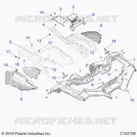 FRONT CAB AND SIDE PANELS